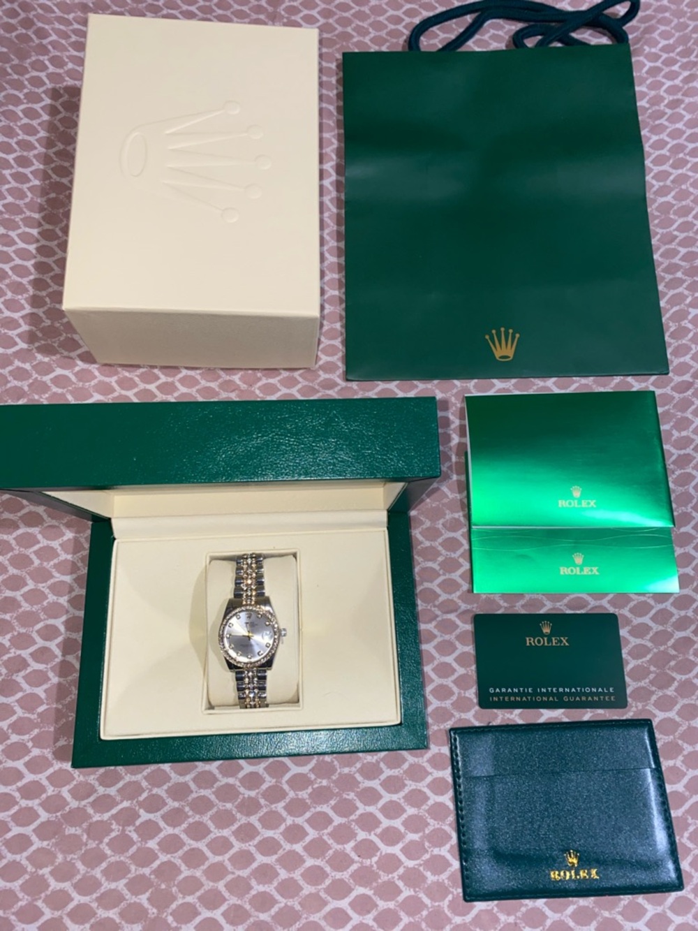 Rolex Two-Tone Women’s Watch - Silver and Gold Accents